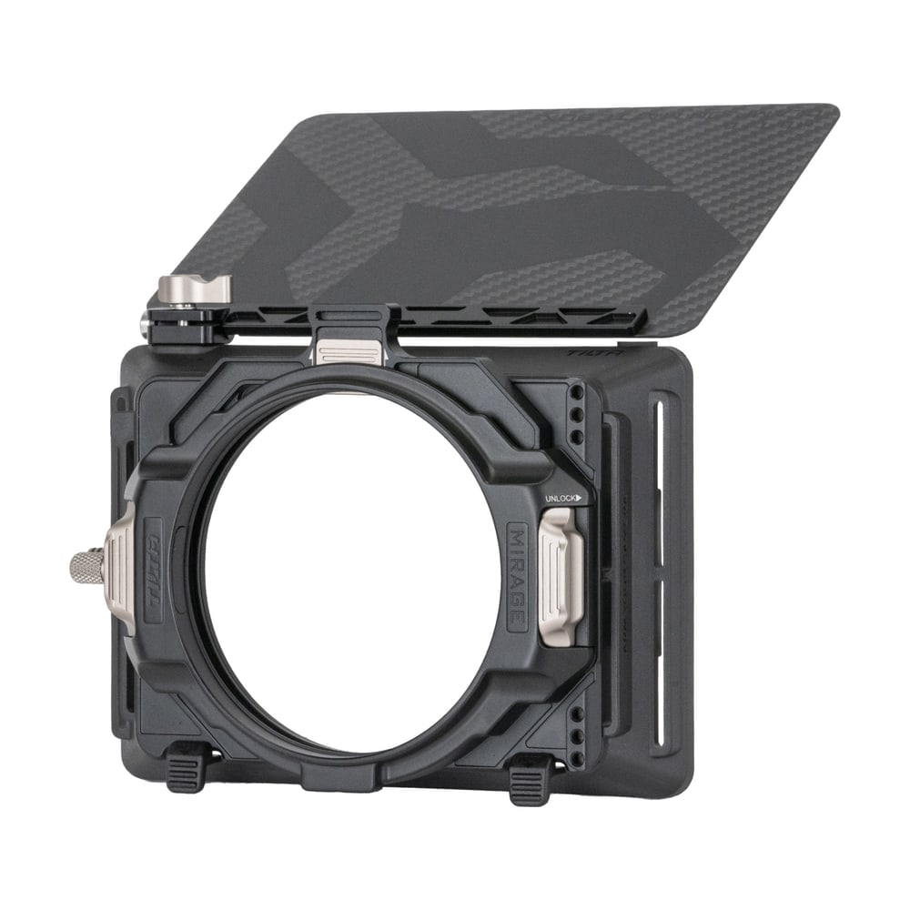 Se sujeta en el matte box Mirage