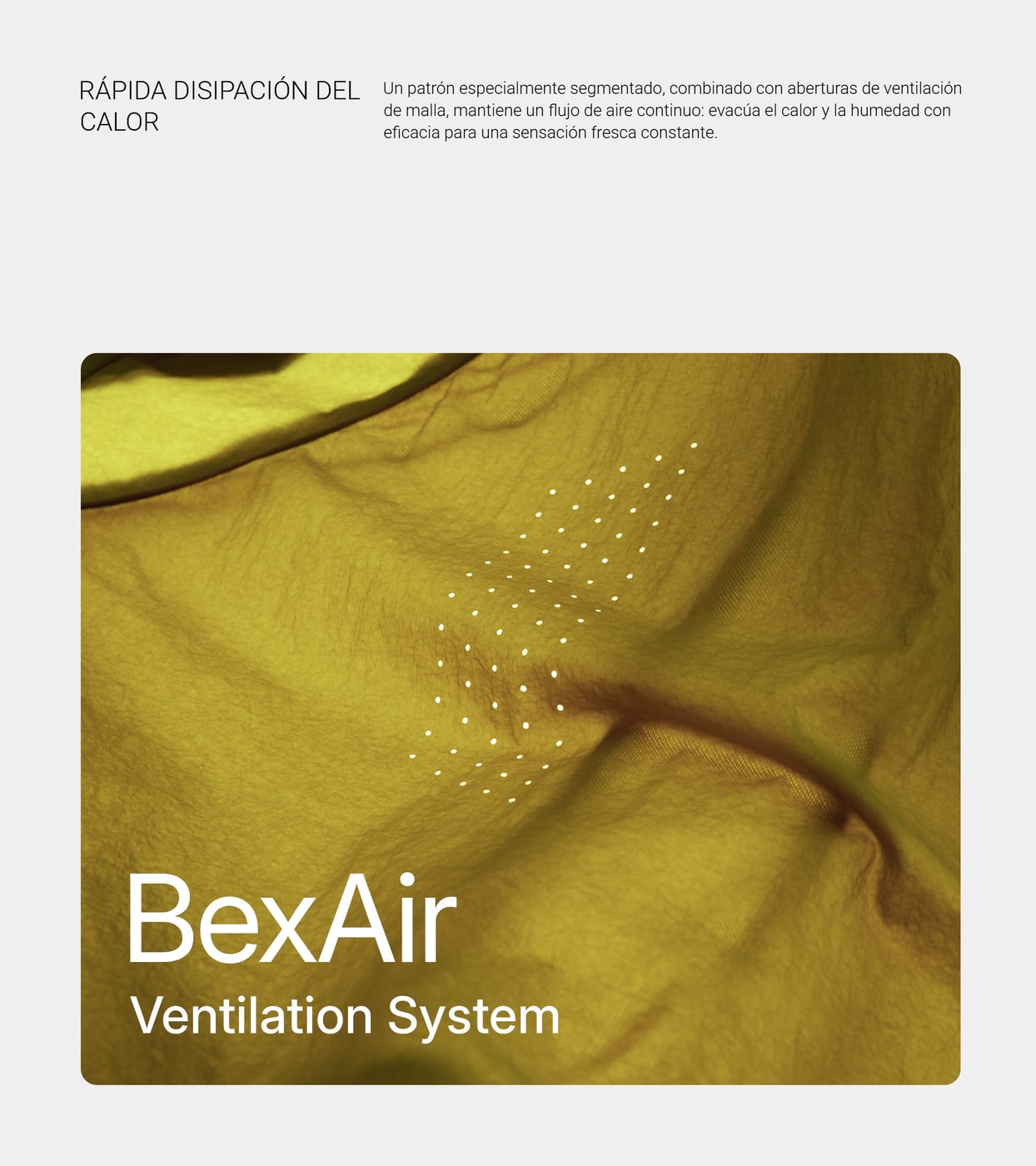 Sistema de ventilación BexAir