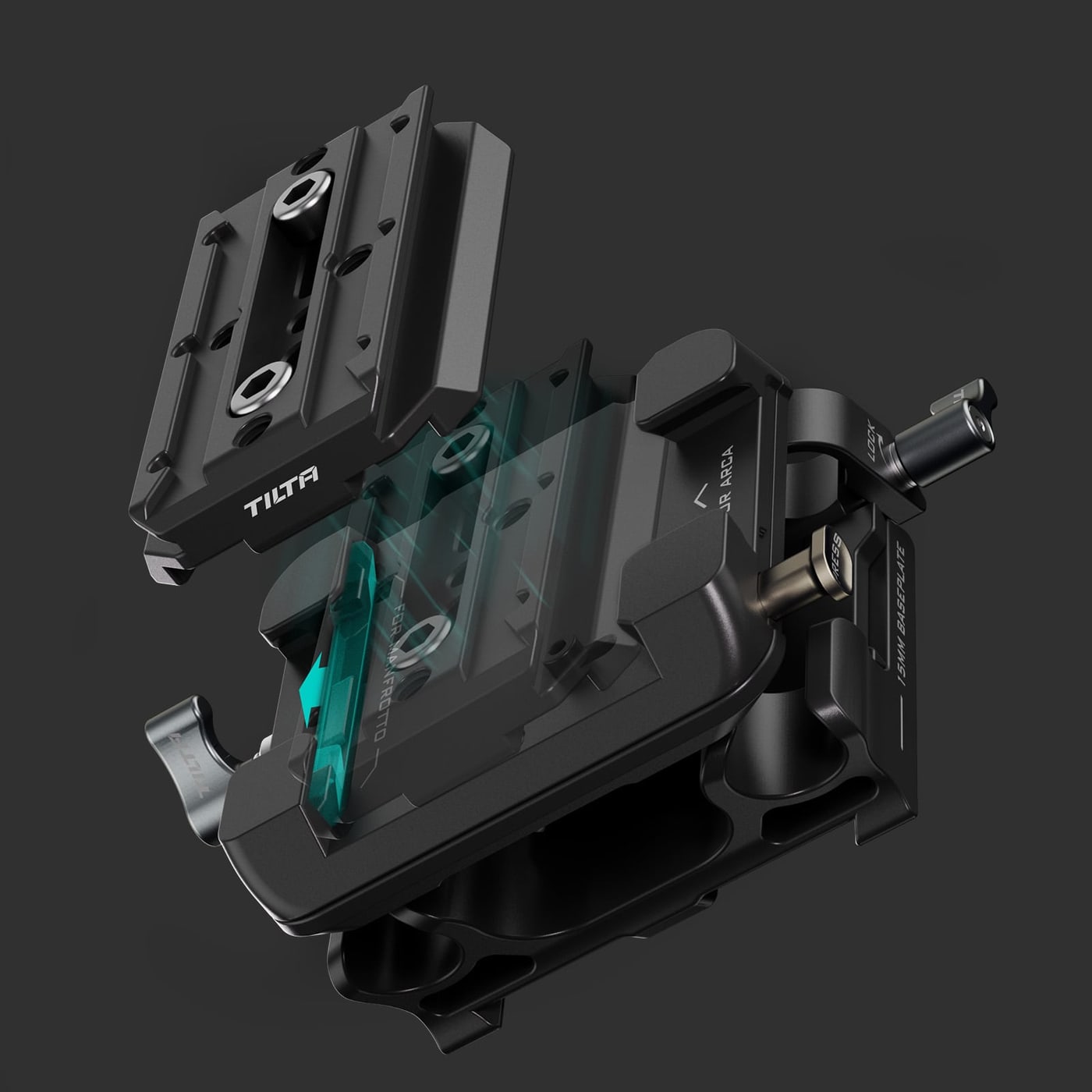Manfrotto se fija por encaje