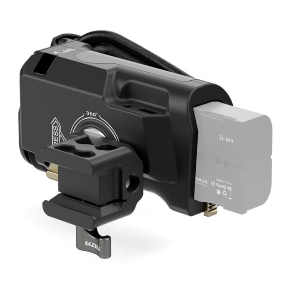 La batería Sony F570 alimenta todo el conjunto