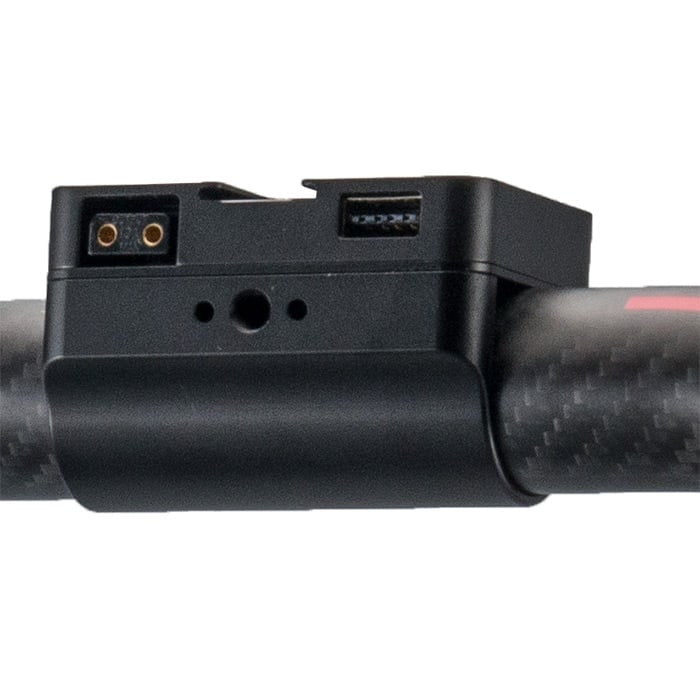 D-Tap y USB-A directamente en el anillo