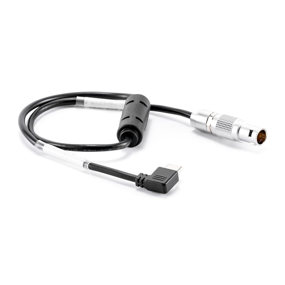 USB-C en la empuñadura, puerto EXT de 7 pines de las cámaras ARRI en la cámara