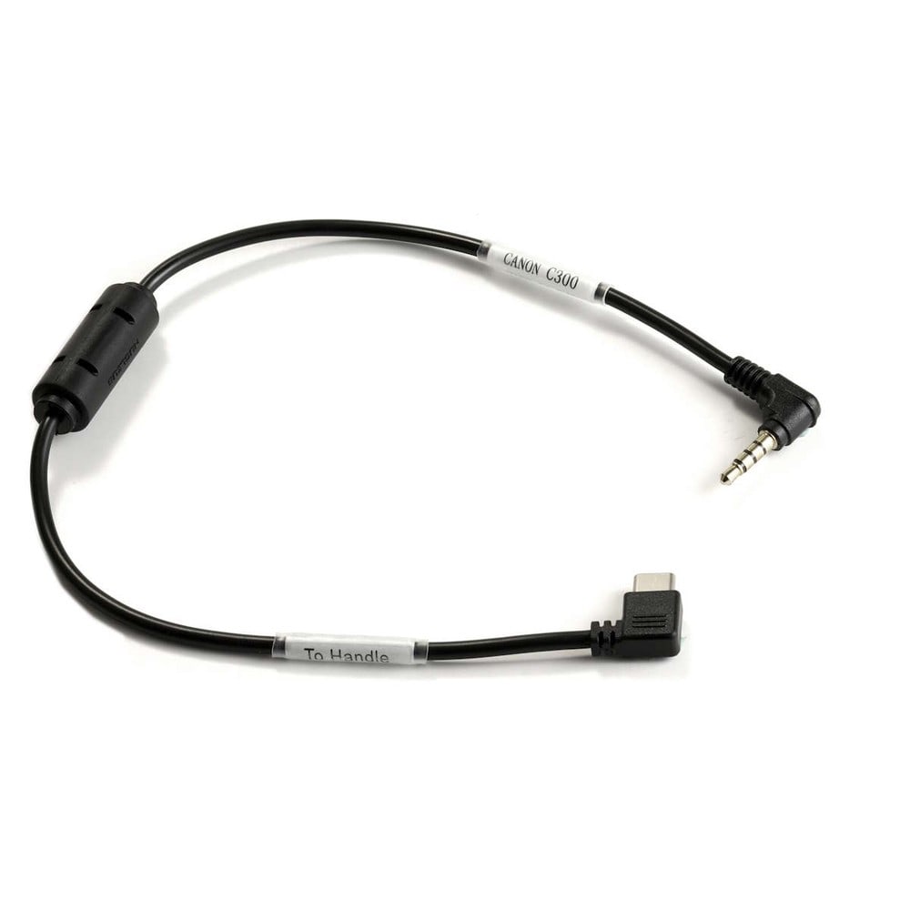 USB-C en la empuñadura, puerto de control remoto de las cámaras Canon serie C en la cámara