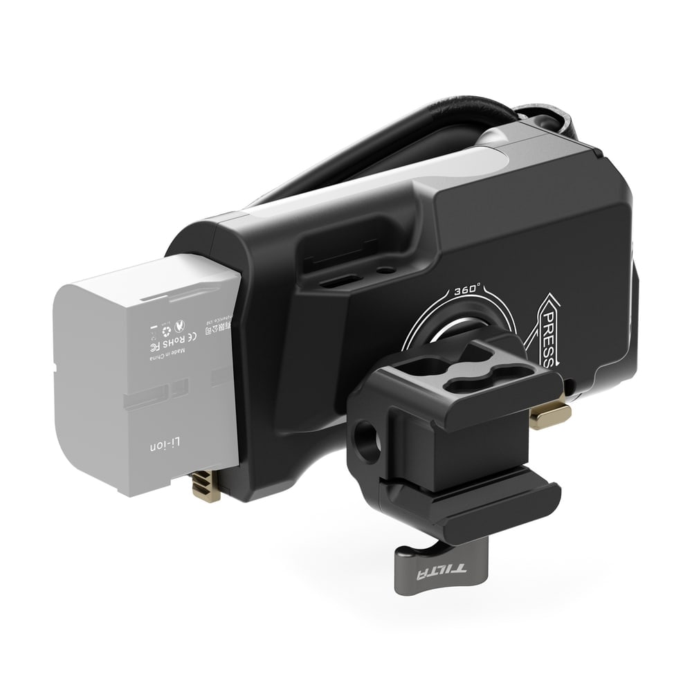 La batería F570 alimenta los accesorios