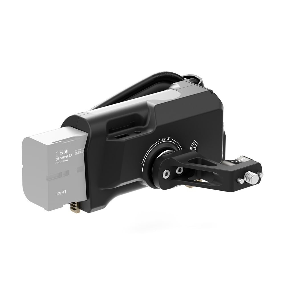 La batería F570 alimenta los accesorios