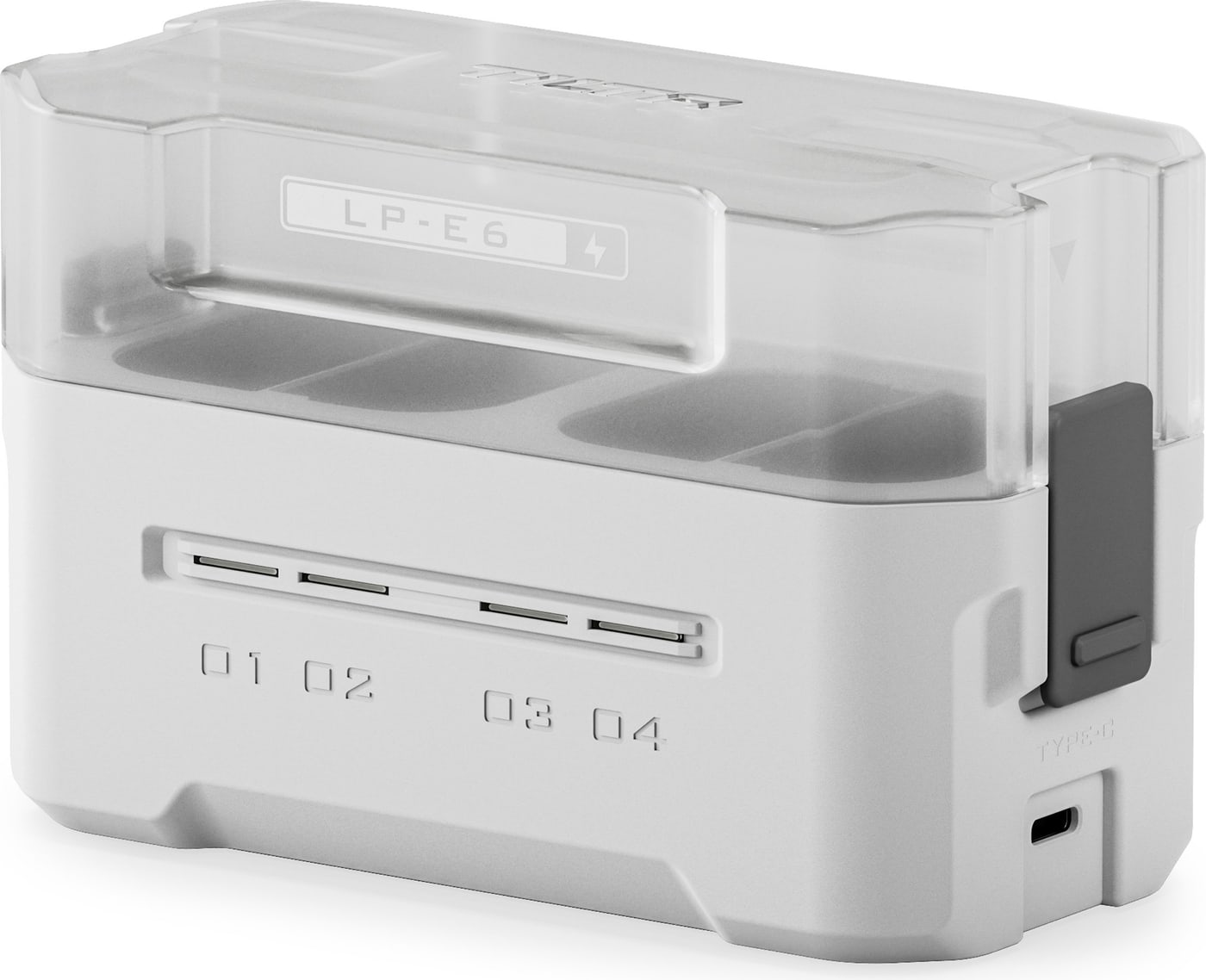 Carga de 45 W: cuatro baterías en tres horas