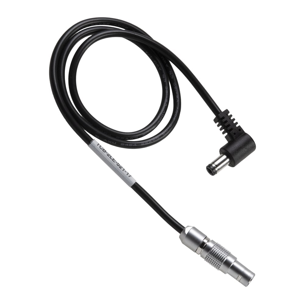 55 cm de cable recto con conector macho acodado