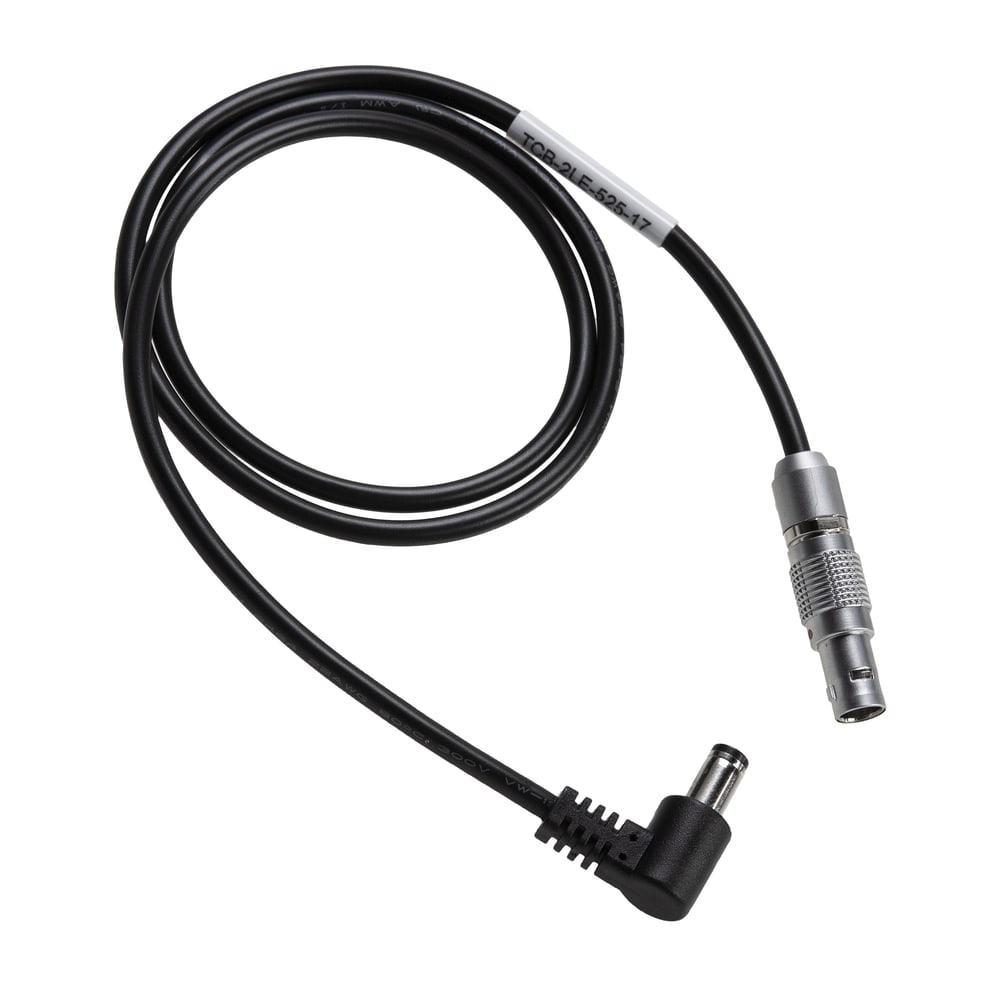 40 cm de cable recto con conector macho acodado