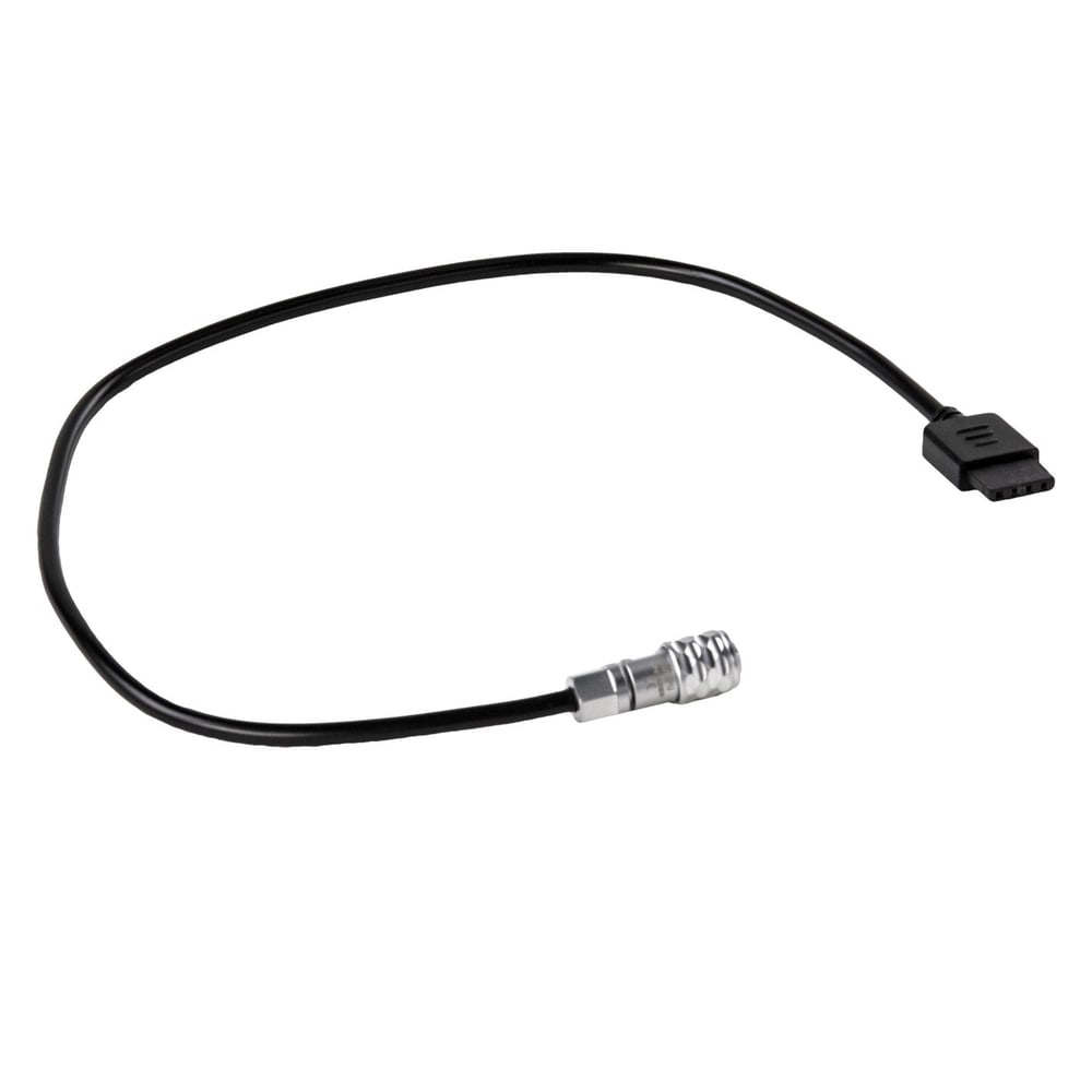 De la salida de 12 V del Ronin-S a la entrada de alimentación de la Pocket