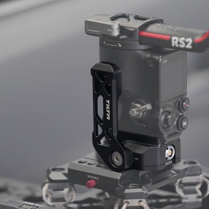 La placa base de alimentación mantiene el gimbal en marcha