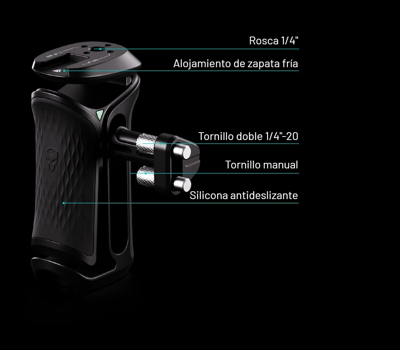 TA-XSH4-TG — Doble 1/4"-20