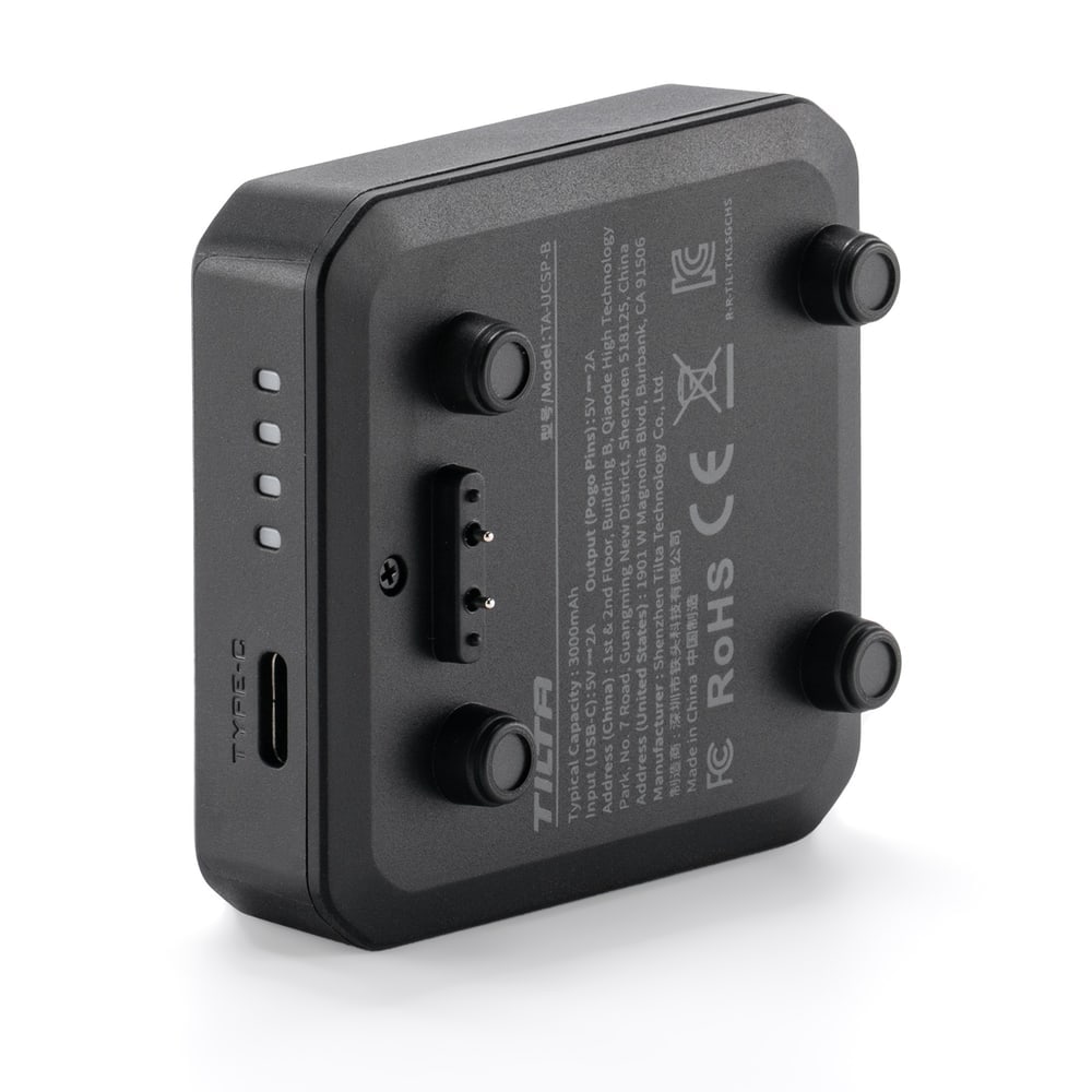 Carga por USB-C, estado en los indicadores