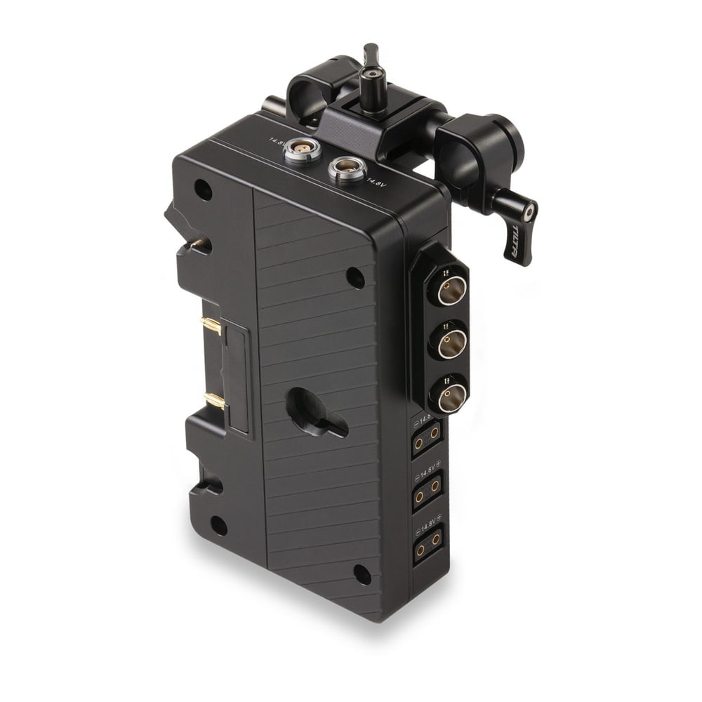 Gold Mount, cuatro P-Tap, LEMO, Fischer y SDI