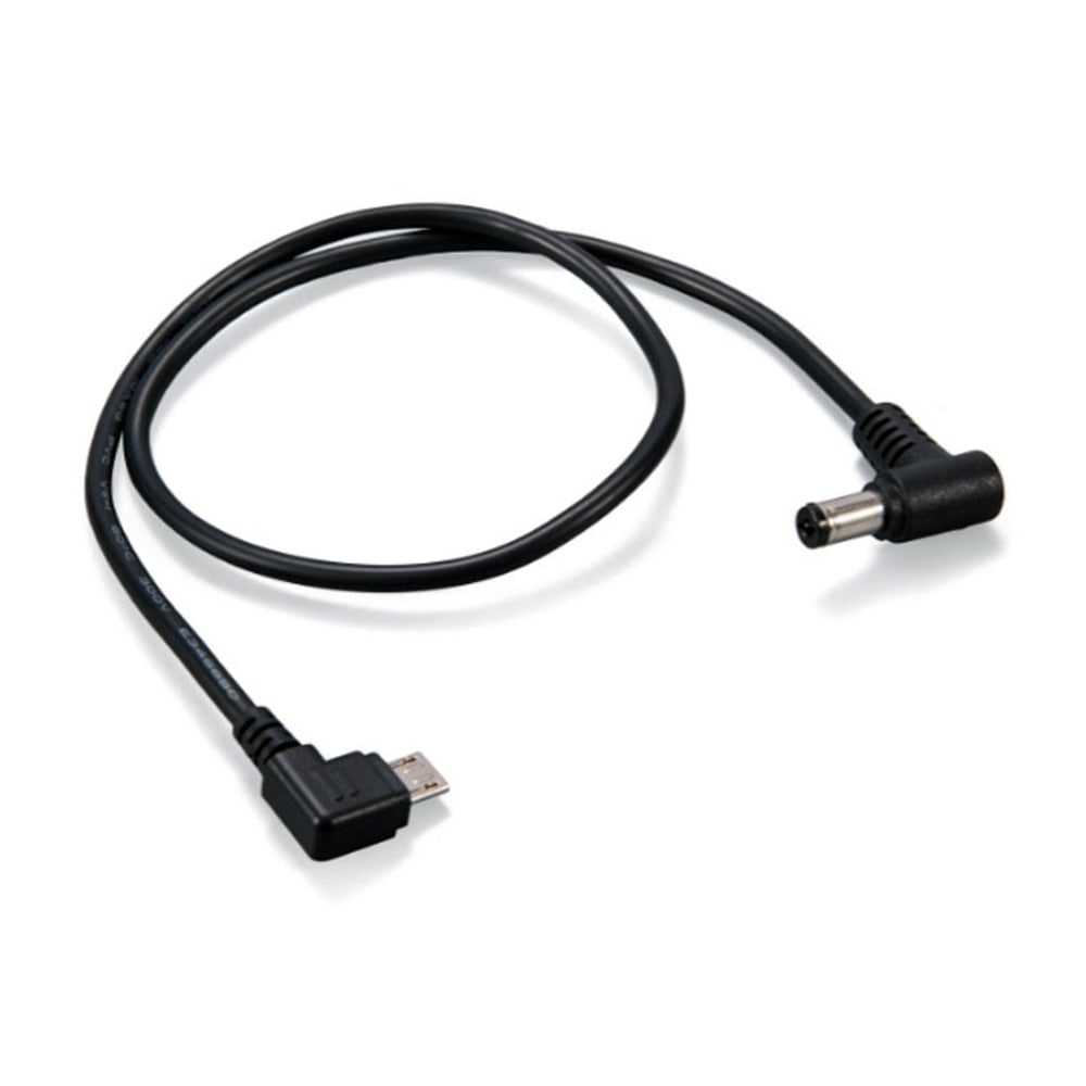 Micro USB a DC acodado de 2,5 mm