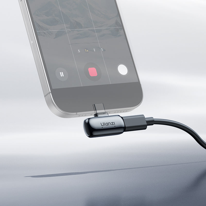 Ulanzi A200 Mini Mic černý – Plug-and-play přes USB-C
