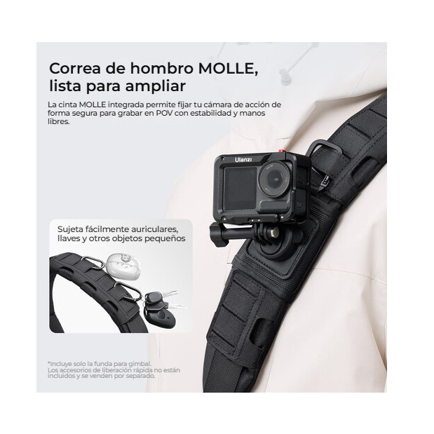 Ulanzi CB01 Camera Gimbal Holster – MOLLE, vesty a opasky