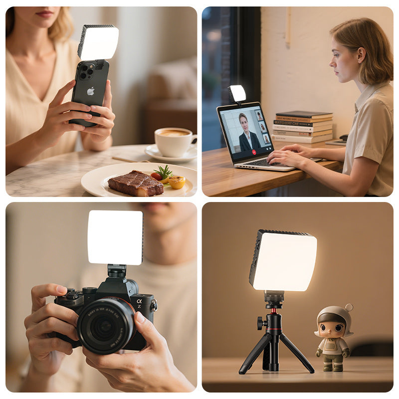 Ulanzi C01RGB 10W Pocket light – Pro jídlo, hovory i produkty