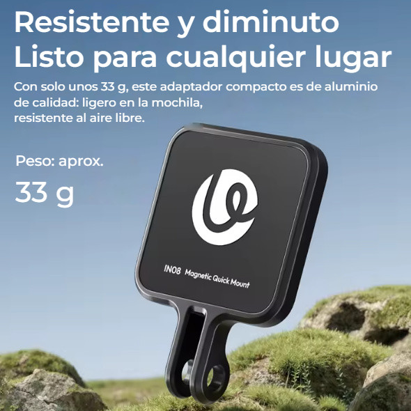 Ulanzi IN08 Magnetic Adapter for GO Ultra – Lehký a odolný materiál