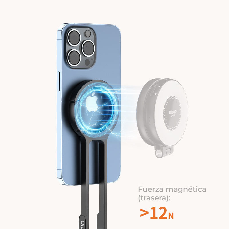 Ulanzi MA30 Mint green – Druhá magnetická plocha vzadu