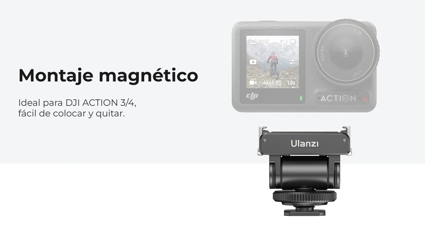 Ulanzi Cold Shoe Mount Adapter CA22 – Magnetické uchycení