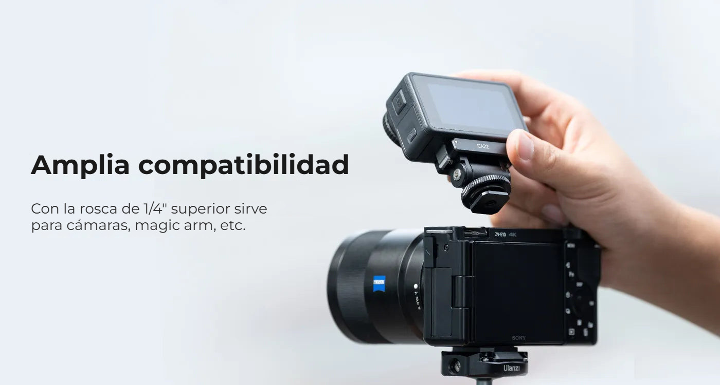 Ulanzi Cold Shoe Mount Adapter CA22 – Široká kompatibilita