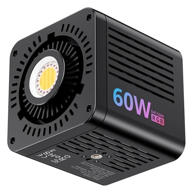 Ulanzi C60RGB COB LED světlo s adaptérem