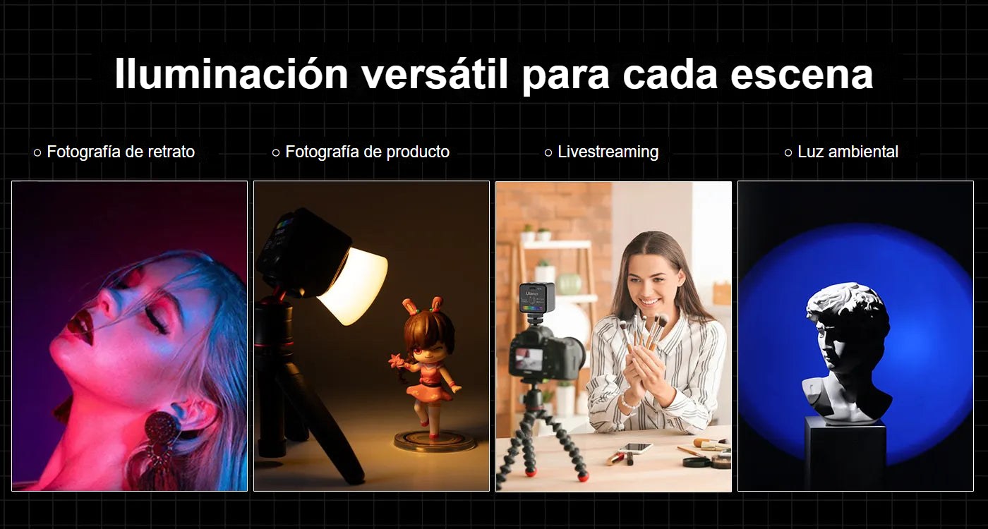 Ulanzi L3 RGB COB Fill Light – Všestranné světlo pro každou scénu