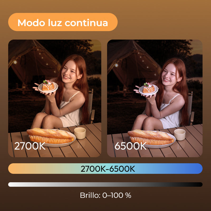 Ulanzi LC60 LightOn – Trvalé bi-color světlo