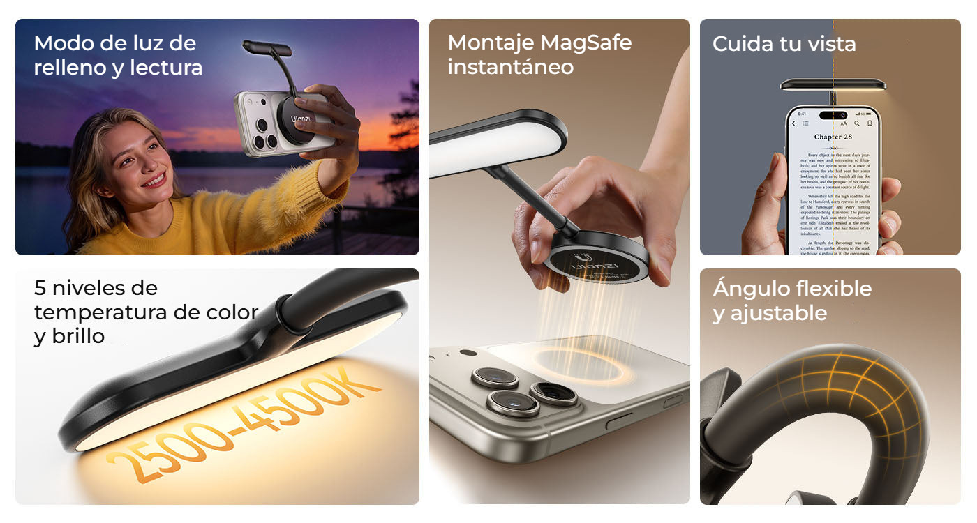 Ulanzi M10 magnetické světlo na telefon – Vše podstatné na jednom místě
