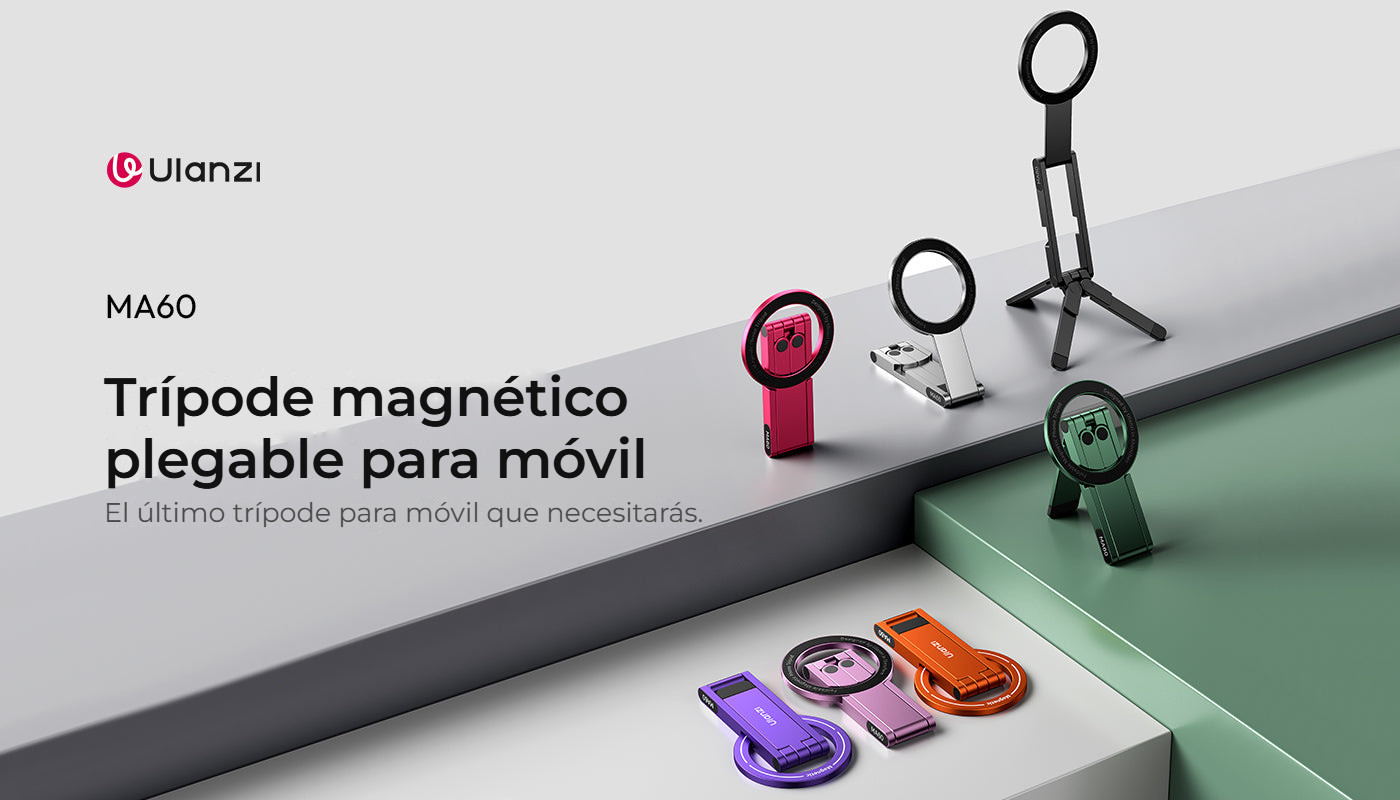 Ulanzi MA60 magnetický stativ (červený)