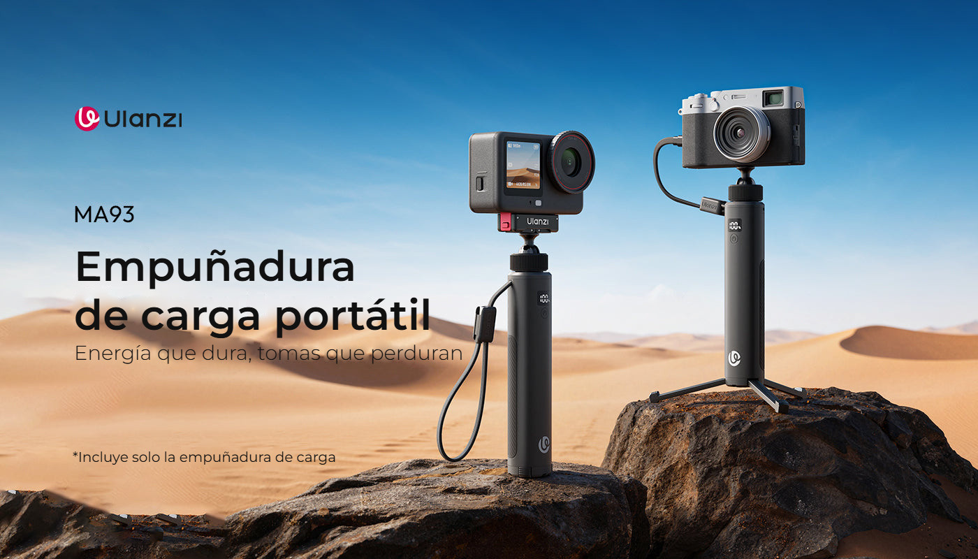 Ulanzi MA93 nabíjecí rukojeť 10 000 mAh se stativem