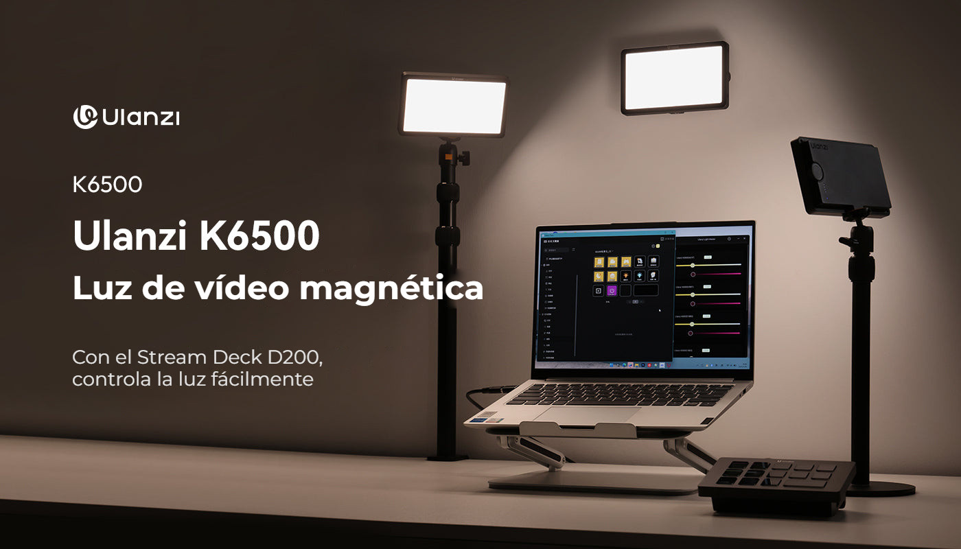 Ulanzi K6500 magnetické video světlo