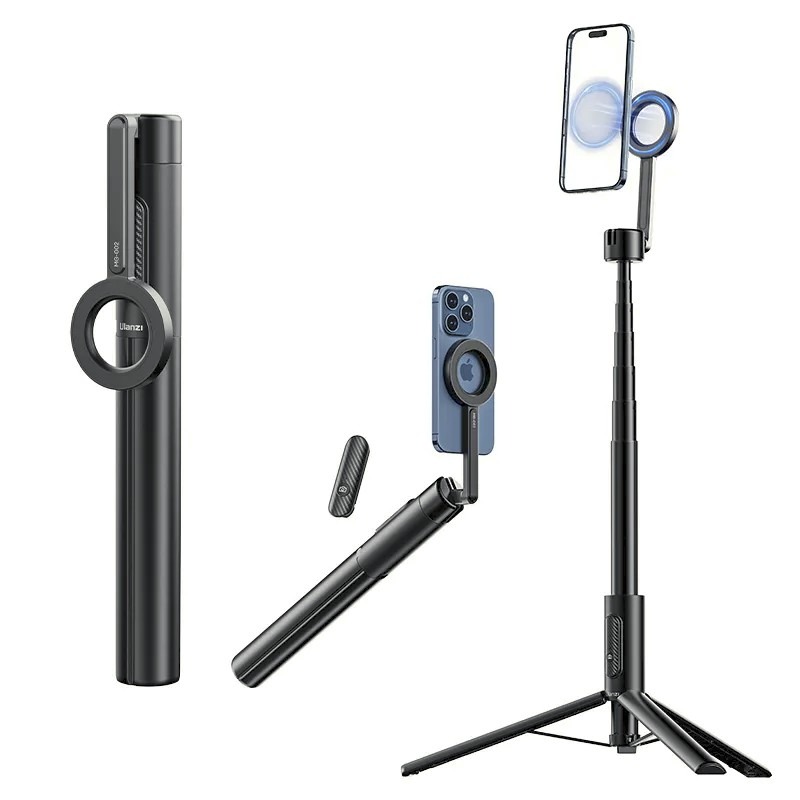 Ulanzi MG-002 Max V3 magnetická selfie tyč – Telefon s MagSafe nebo magnetickým kroužkem