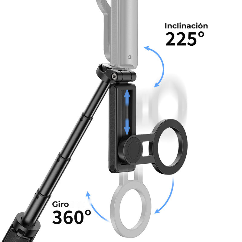 Ulanzi JJ03 magnetický stativ – Otáčení o 360° a náklon o 225°