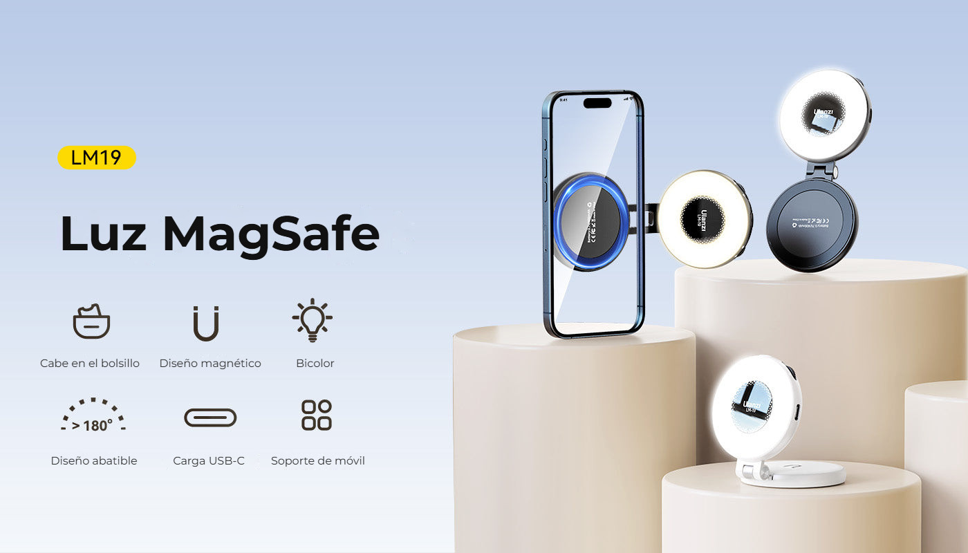 Ulanzi LM19 MagSafe světlo černé