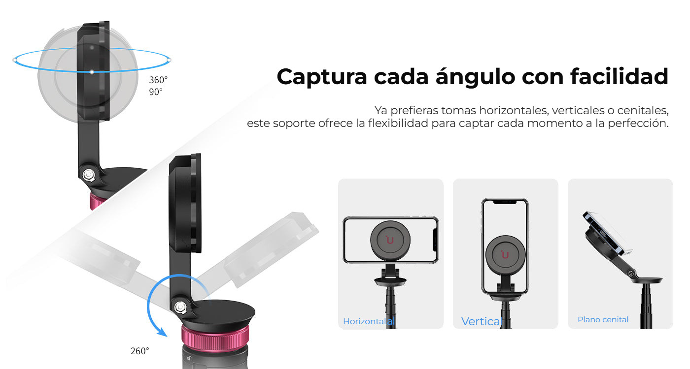 Ulanzi MT-84 mini stativ pro MagSafe – Každý úhel snadno