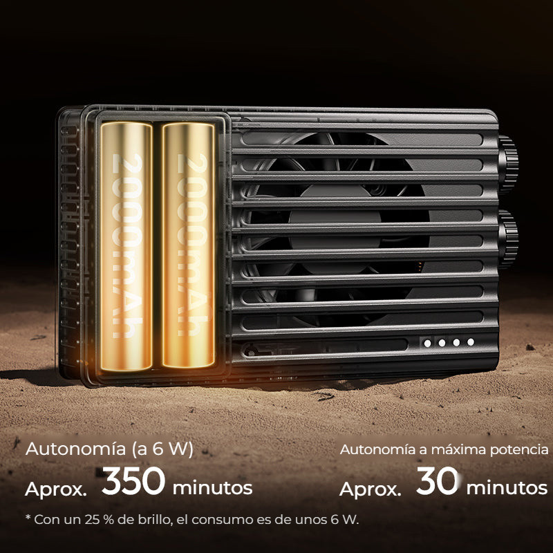 Ulanzi PL25 LED světlo – Až 350 minut na baterii