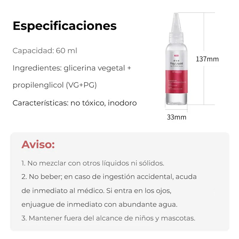 Ulanzi Fog Juice 60 ml – Parametry a bezpečné použití