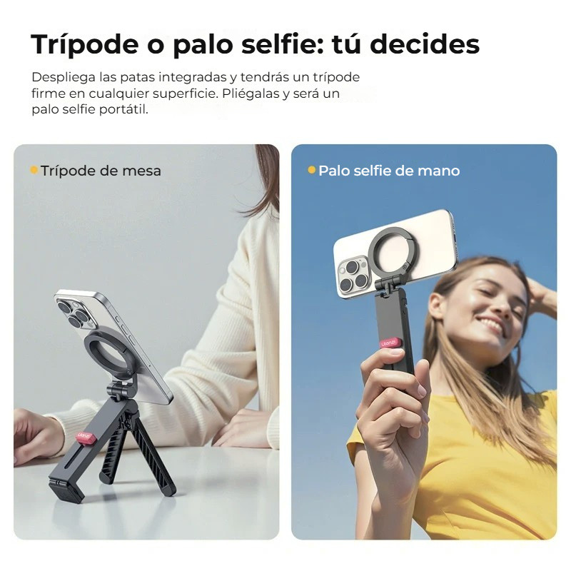Ulanzi MA88 MagLock držák telefonu – Stativ, nebo selfie tyč
