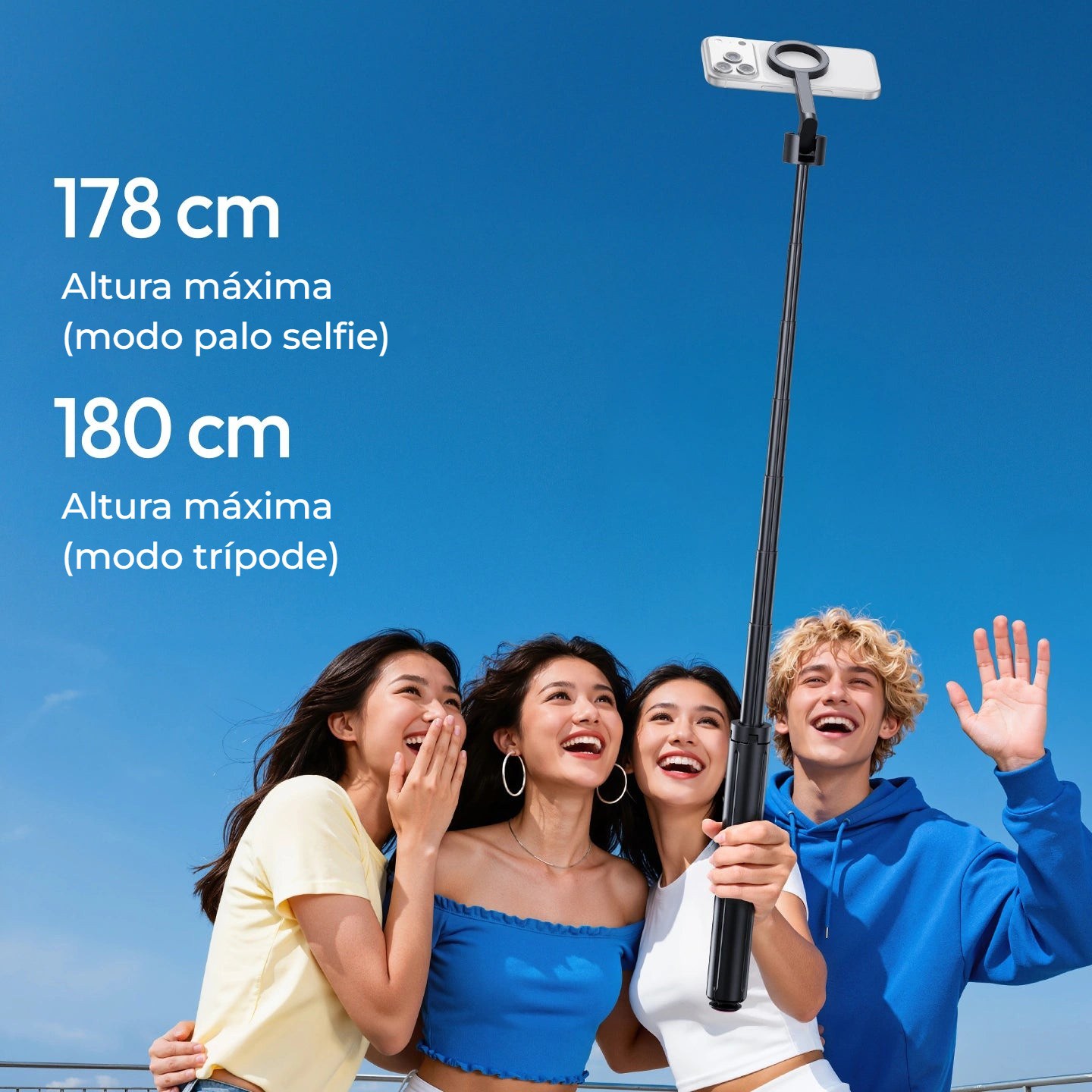 Ulanzi SK-21 Magnetic Auto-Open Tripod – Výška 178 a 180 cm