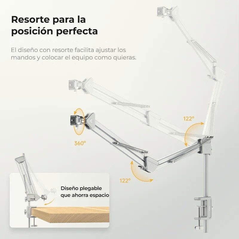 Ulanzi TH04 Overhead Camera Mount – Pružinové nastavení polohy