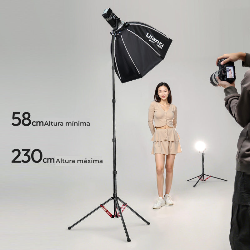 Ulanzi T230 Light Stand – Výška od 57 do 230 cm