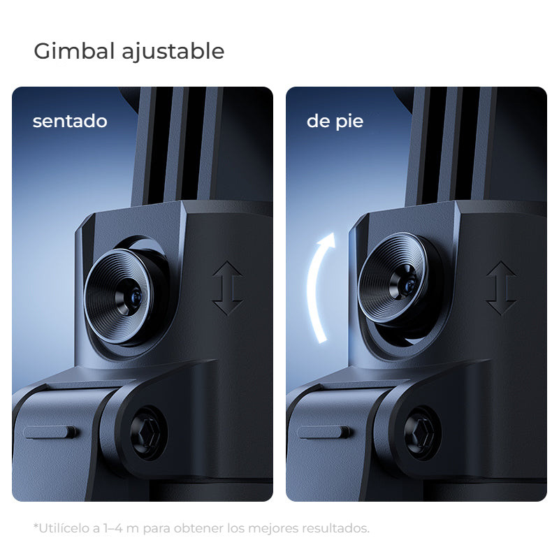 Ulanzi TT23M magnetická selfie tyč se stativem – Nastavitelný gimbal pro sed i stoj