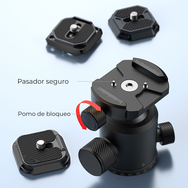 Ulanzi TT30 Travel Portable Tripod – Plotna UKA / F38 / Arca Swiss