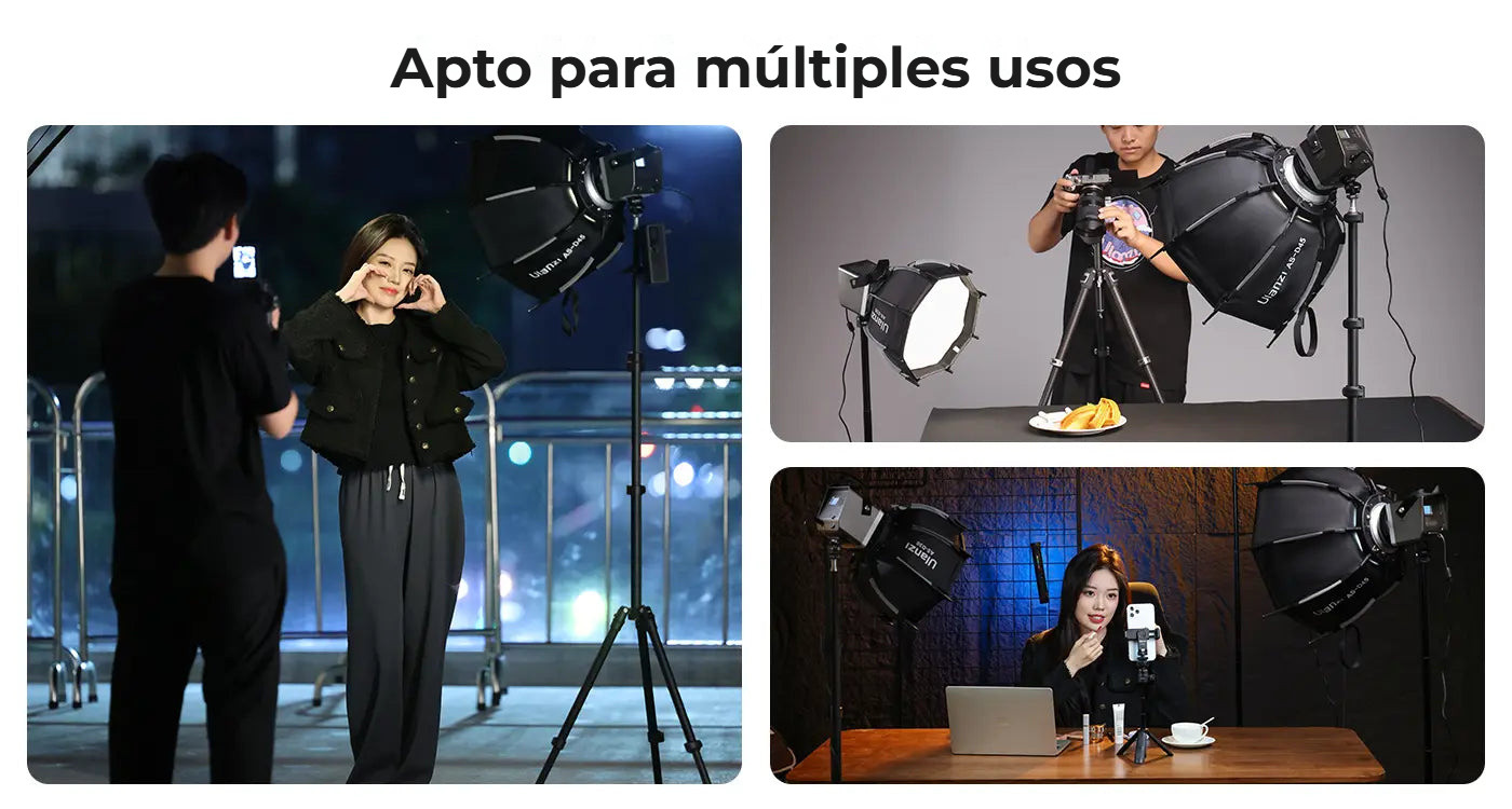 Ulanzi TT43 Reverse Folding Light Stand – Využití v mnoha situacích