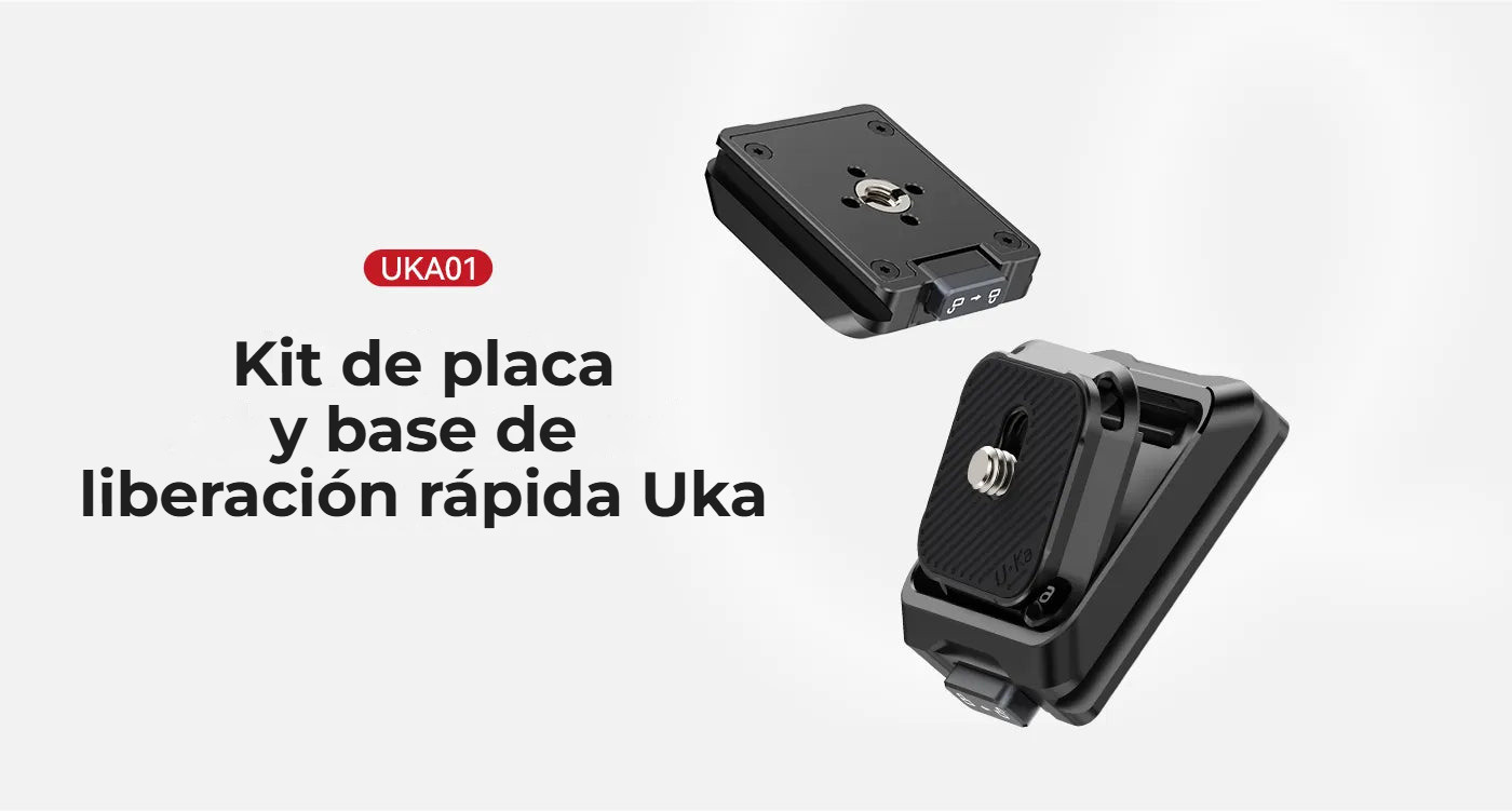 Ulanzi Uka Quick Release Plate and Base Kit