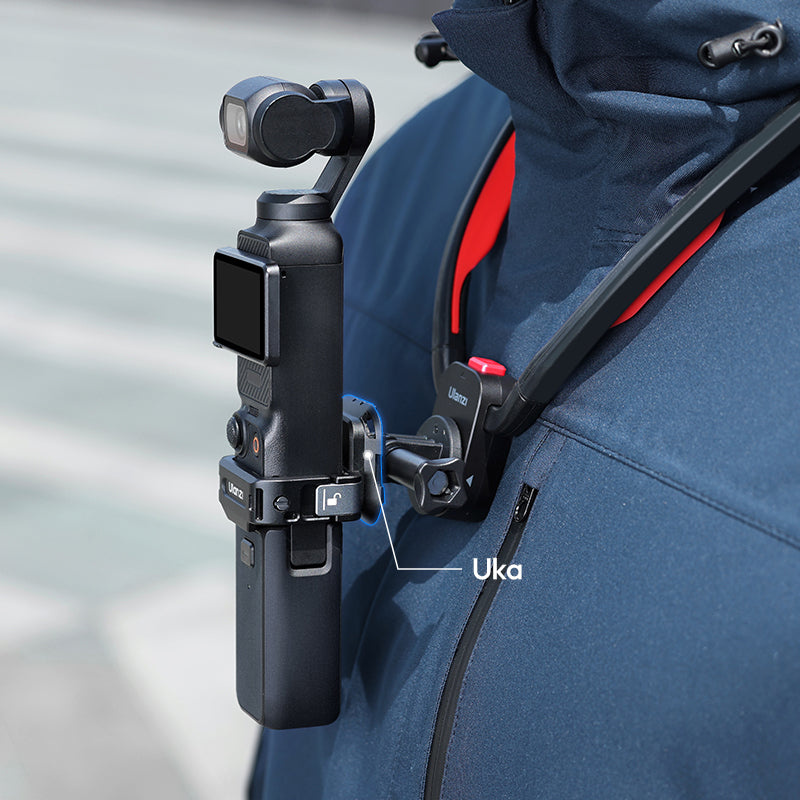 Ulanzi PK13 Uka Expansion Adapter for DJI Osmo Pocket 3 – Na popruhu batohu
