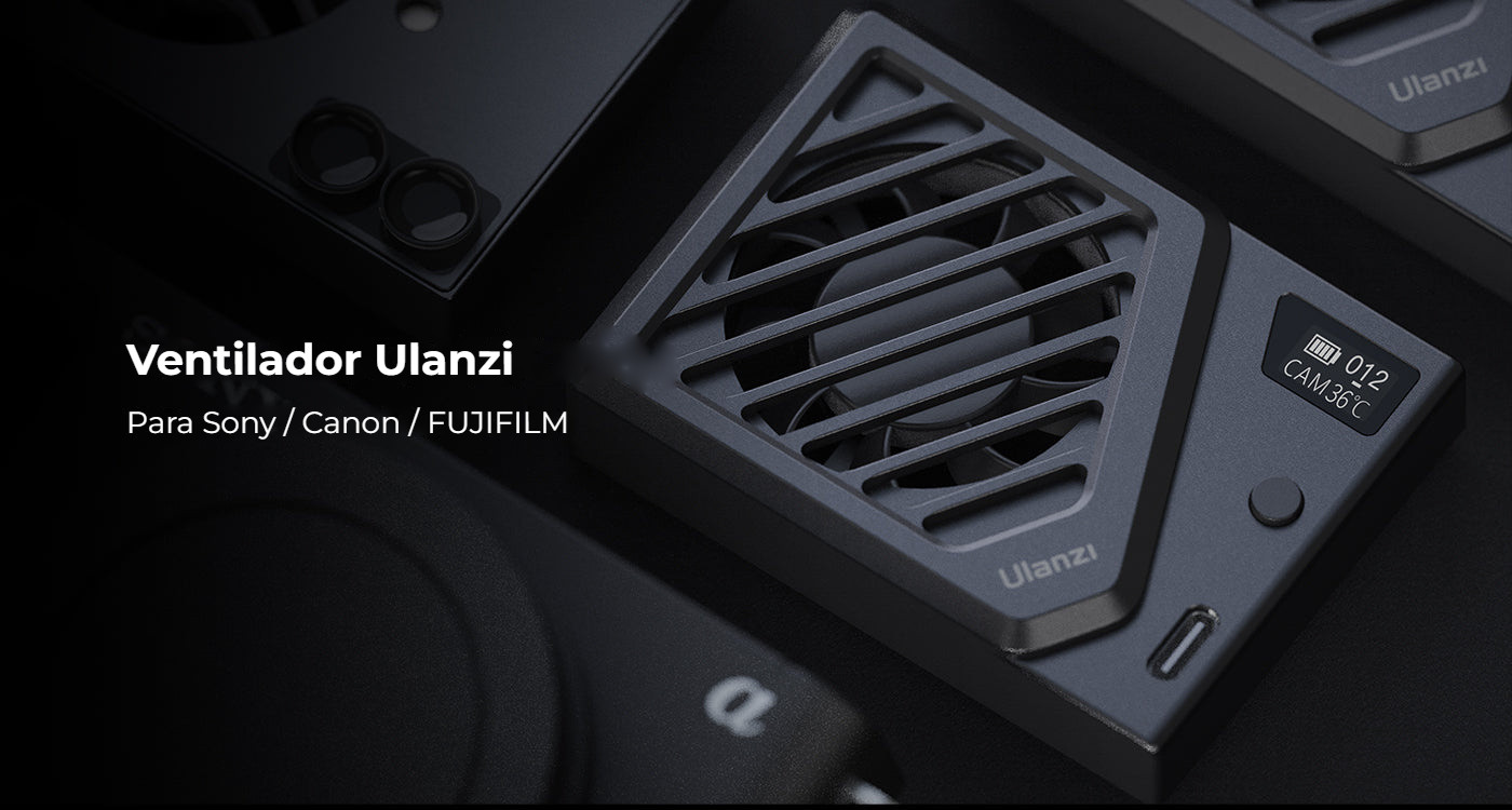 Ulanzi Camera Cooling Fan V3 stříbrný