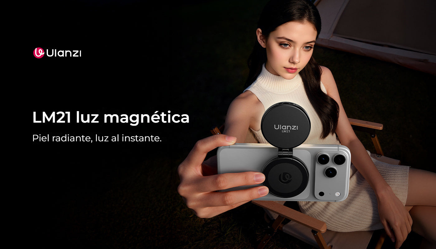 Ulanzi LM21 magnetické světlo, černé