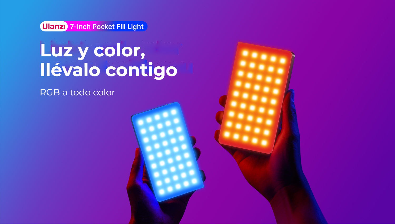 Ulanzi LT002 kapesní světlo RGB